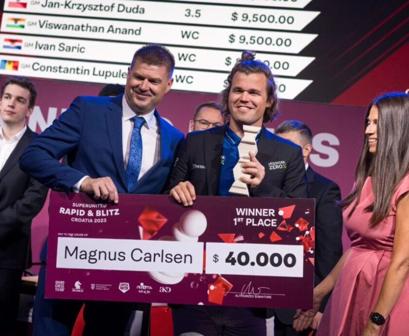 Magnus Carlsen wygrał kolejny etap Grand Chess Tour